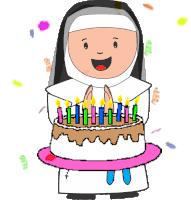 gif joyeux anniversaire nonne